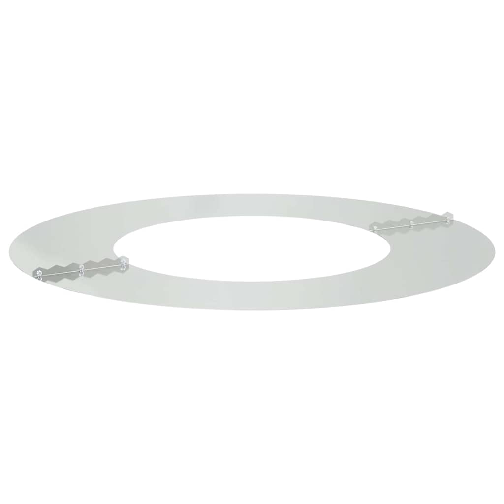 geeignet für flachen Baumring Silber Ø40/70 cm Verzinkter Stahl