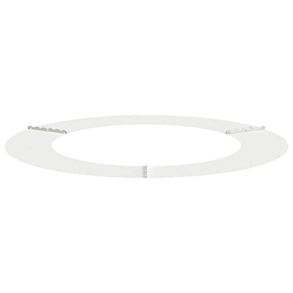 geeignet für flachen Baumring Weiß Ø60/90 cm Stahl