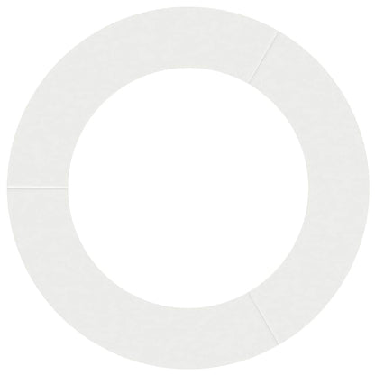 geeignet für flachen Baumring Weiß Ø60/90 cm Stahl