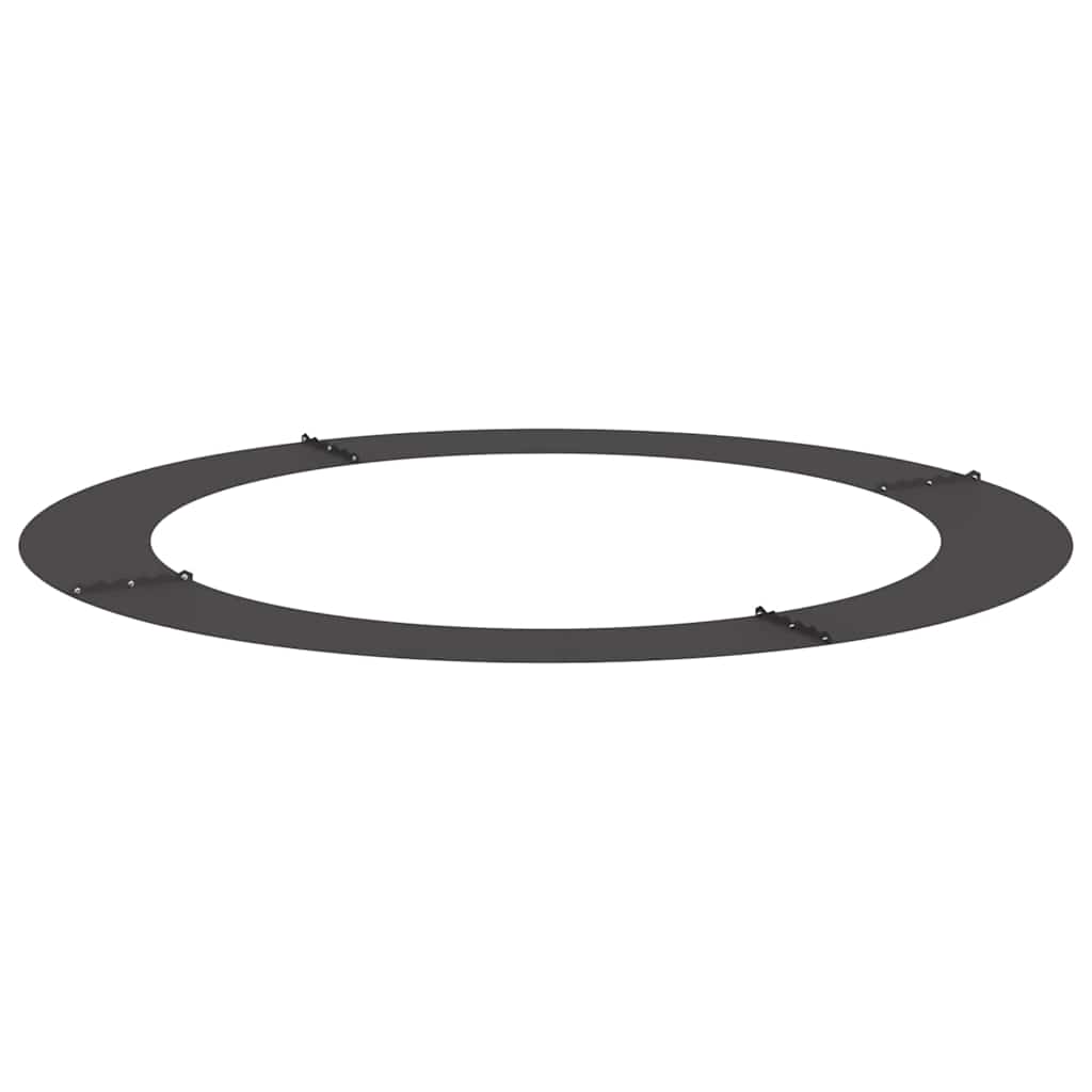 geeignet für flache Baumringe 5 Stk. Schwarz Ø90/120 cm Stahl