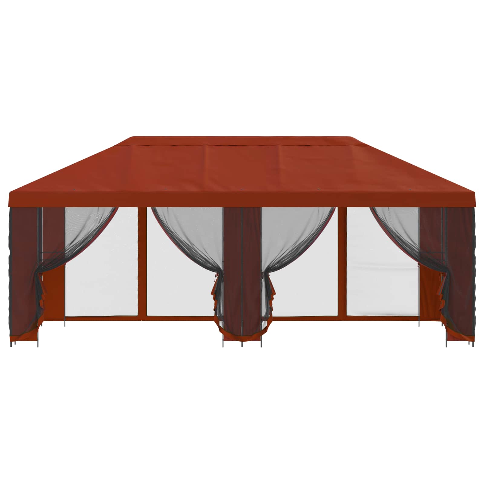 6 x 3 m Terrakotta Polyester und Stahl 190
