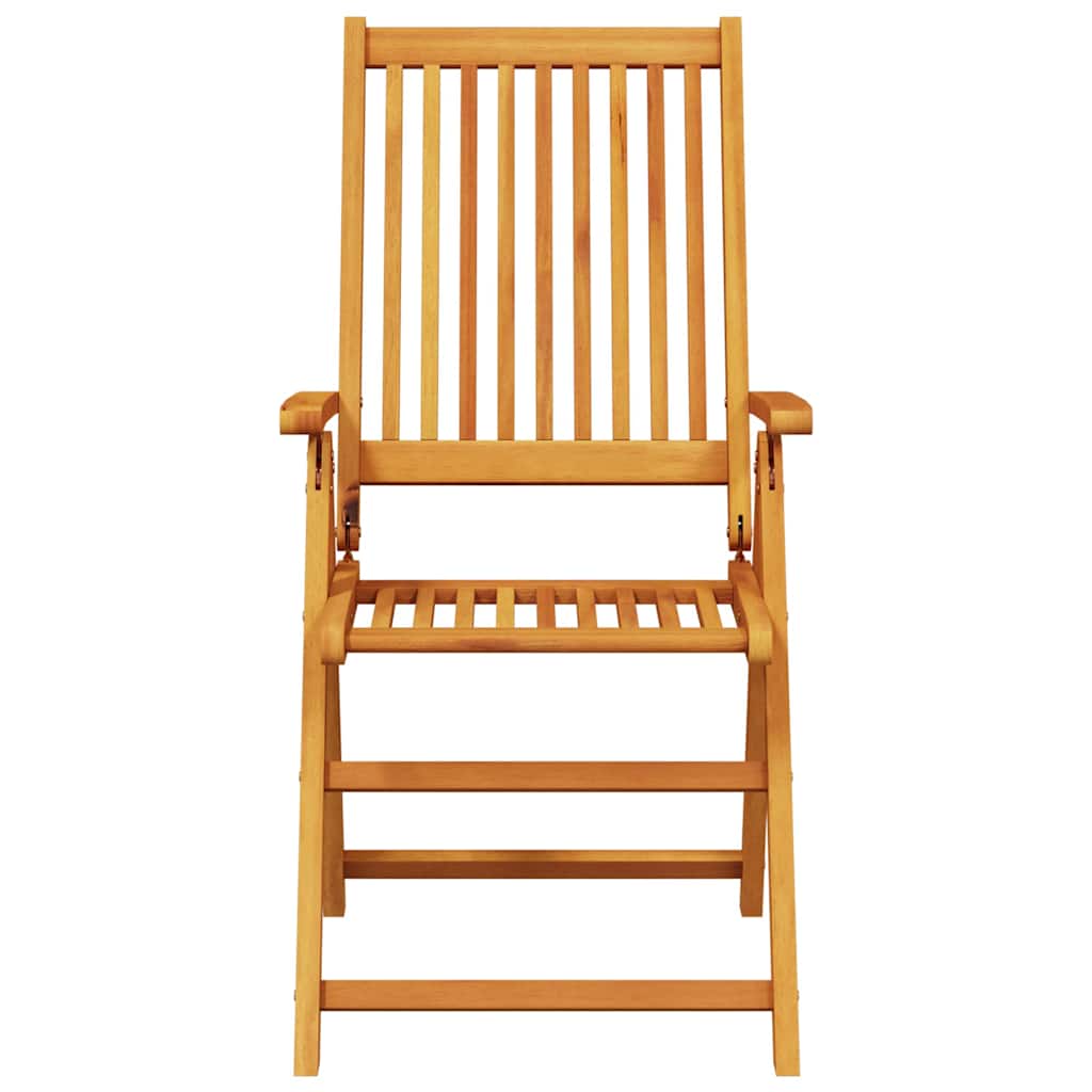 Garten Essgruppe 9 stk. Braun Massivholz Akazie
