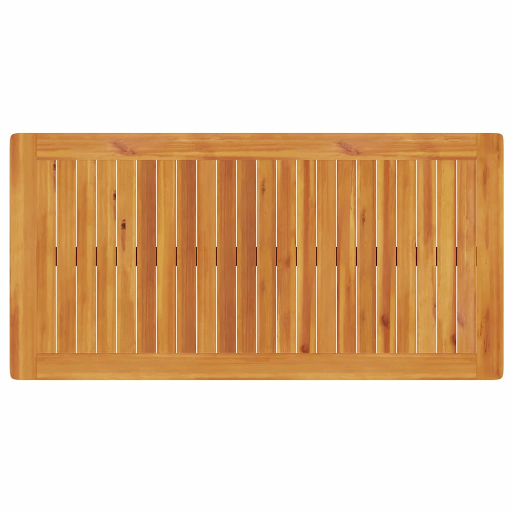 Garten Essgruppe 3 pcs Braun Massivholz Akazie