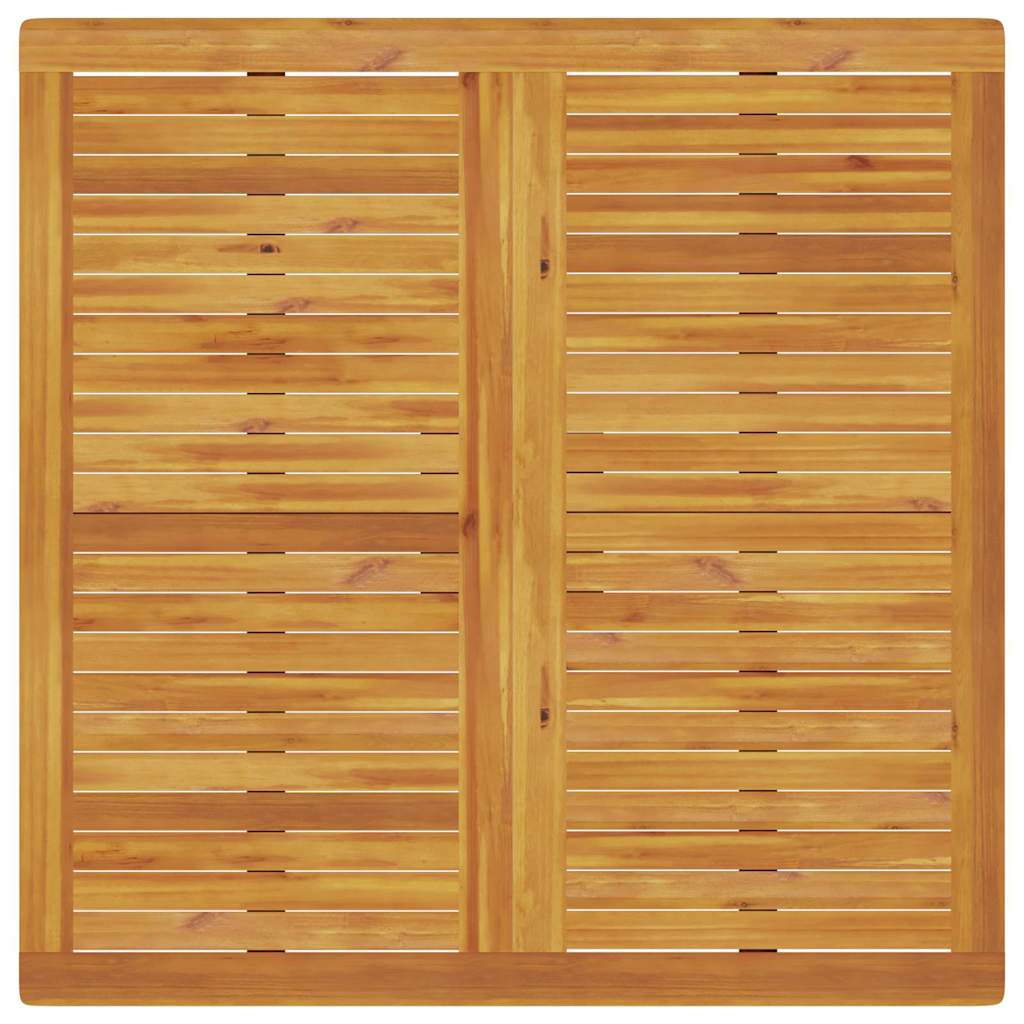 Garten Essgruppe 3 pcs Braun Massivholz Akazie