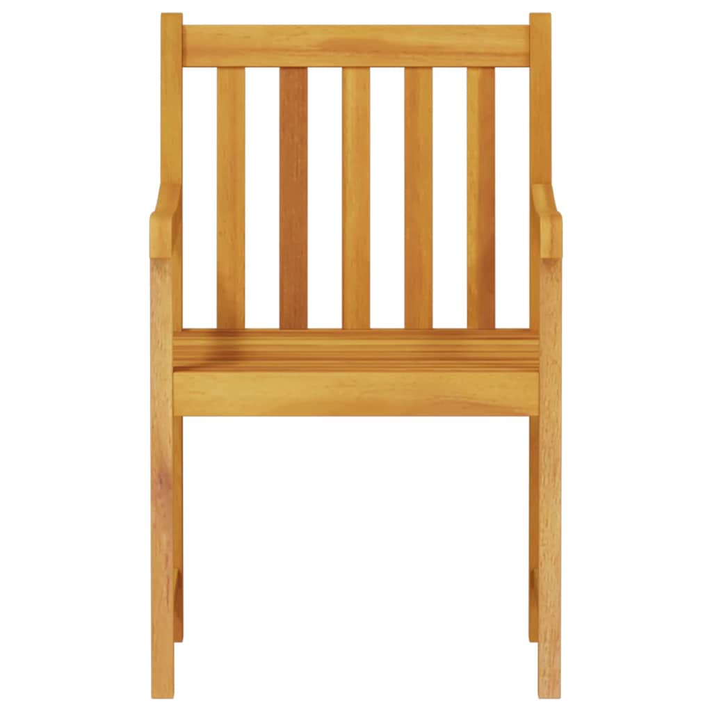 Garten Essgruppe 7 pcs Braun Massivholz Akazie