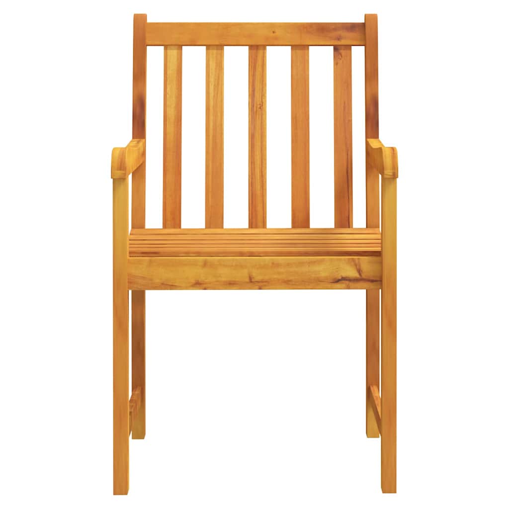Garten Essgruppe 7 pcs Braun Massivholz Akazie