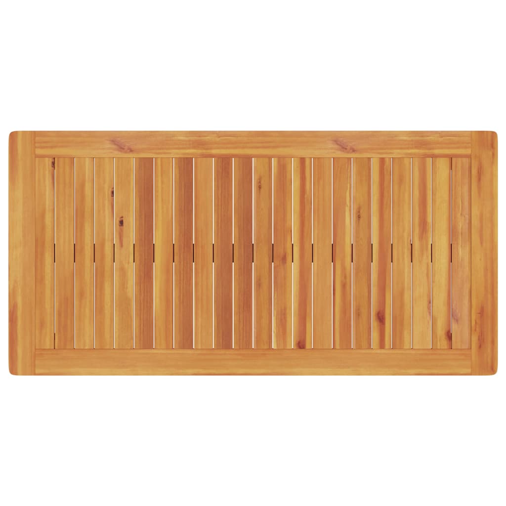 Garten Essgruppe 3 stk. Braun Massivholz Akazie