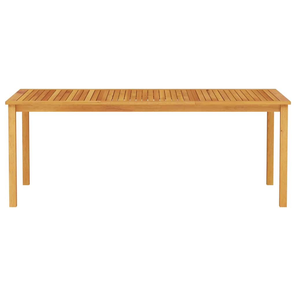 Garten Essgruppe 9 stk. Braun Massivholz Akazie