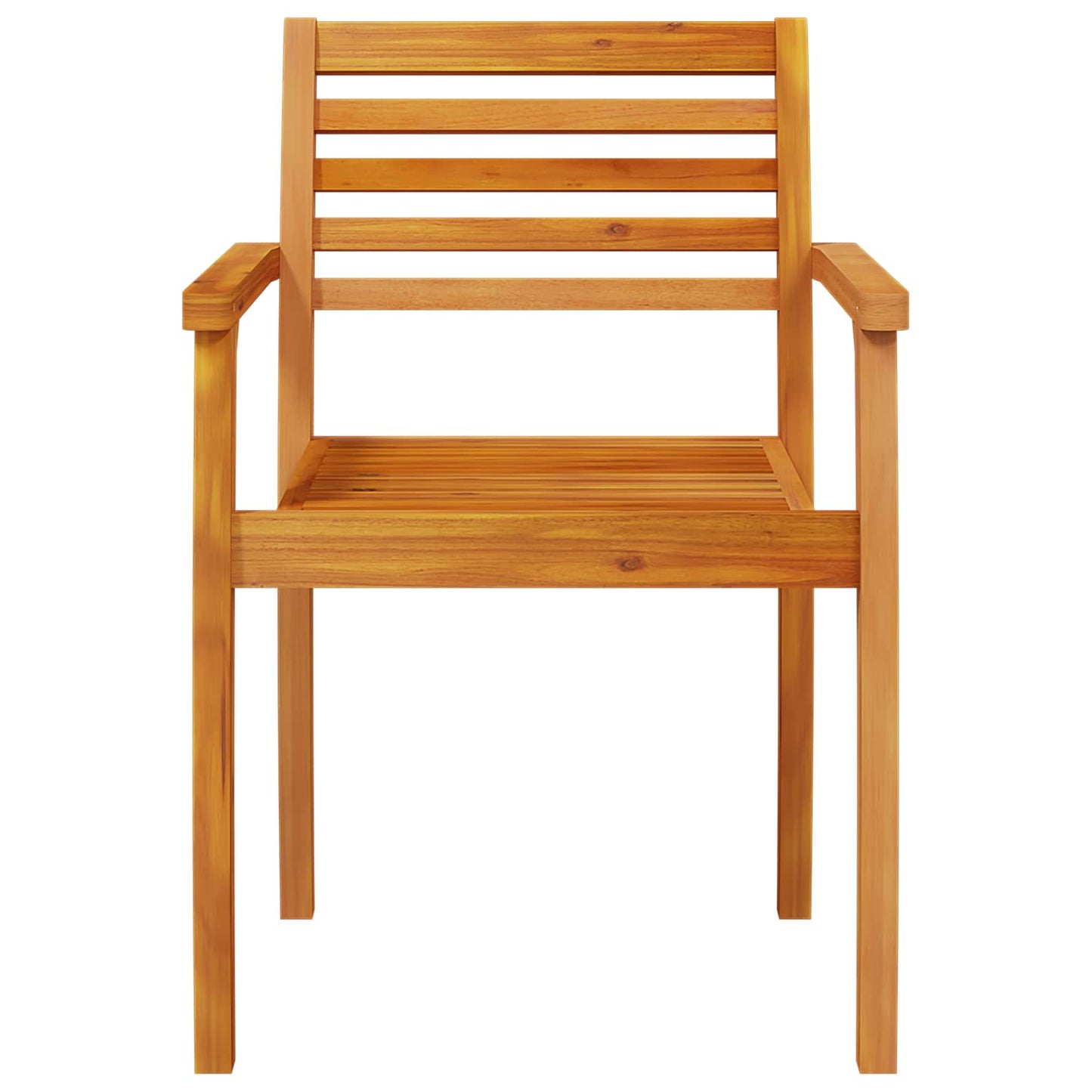Garten Essgruppe 5 stk. Braun Massivholz Akazie