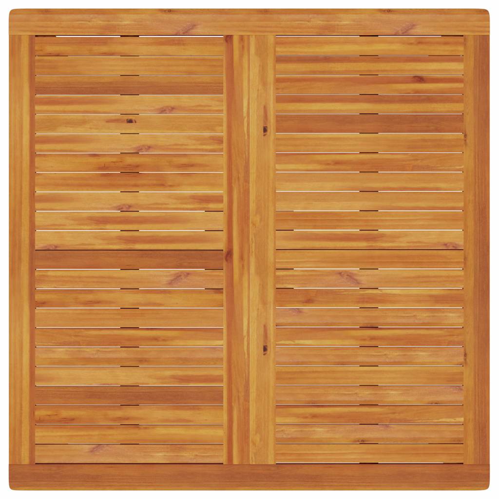 Garten Essgruppe 5 stk. Braun Massivholz Akazie