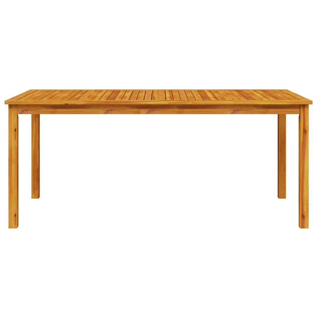 Garten Essgruppe 9 stk. Braun Massivholz Akazie