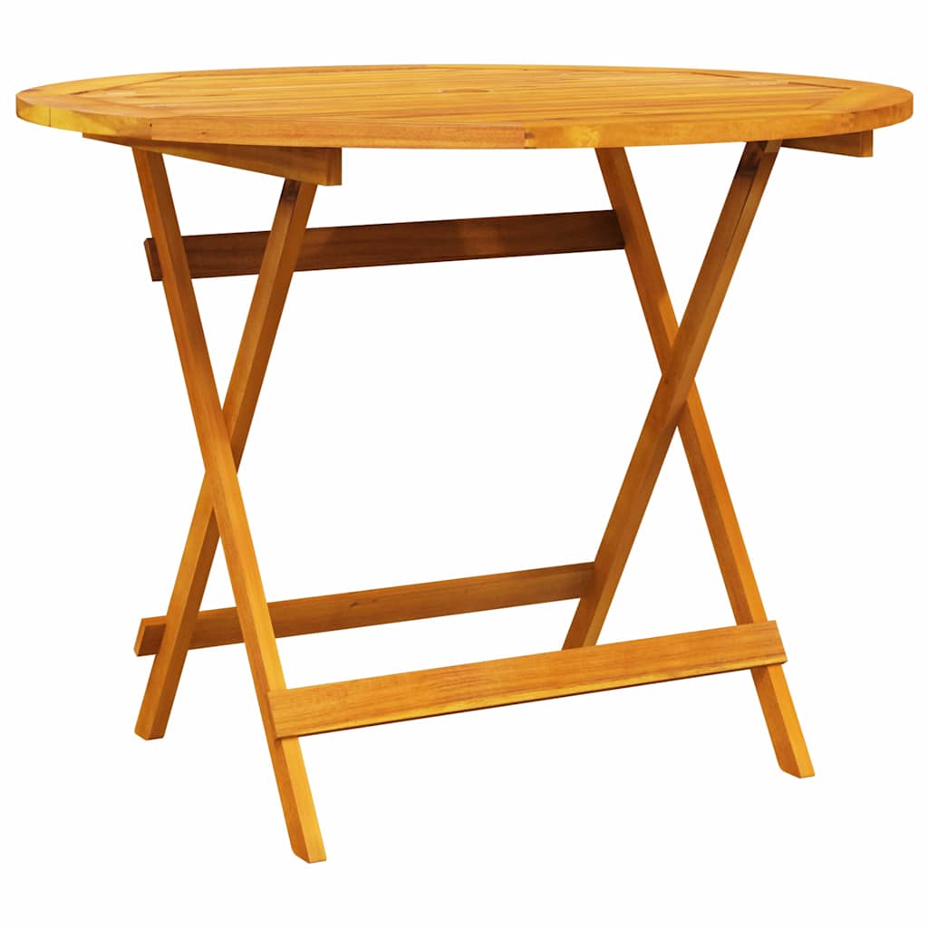 Garten Essgruppe 5 pcs Braun Massivholz Akazie
