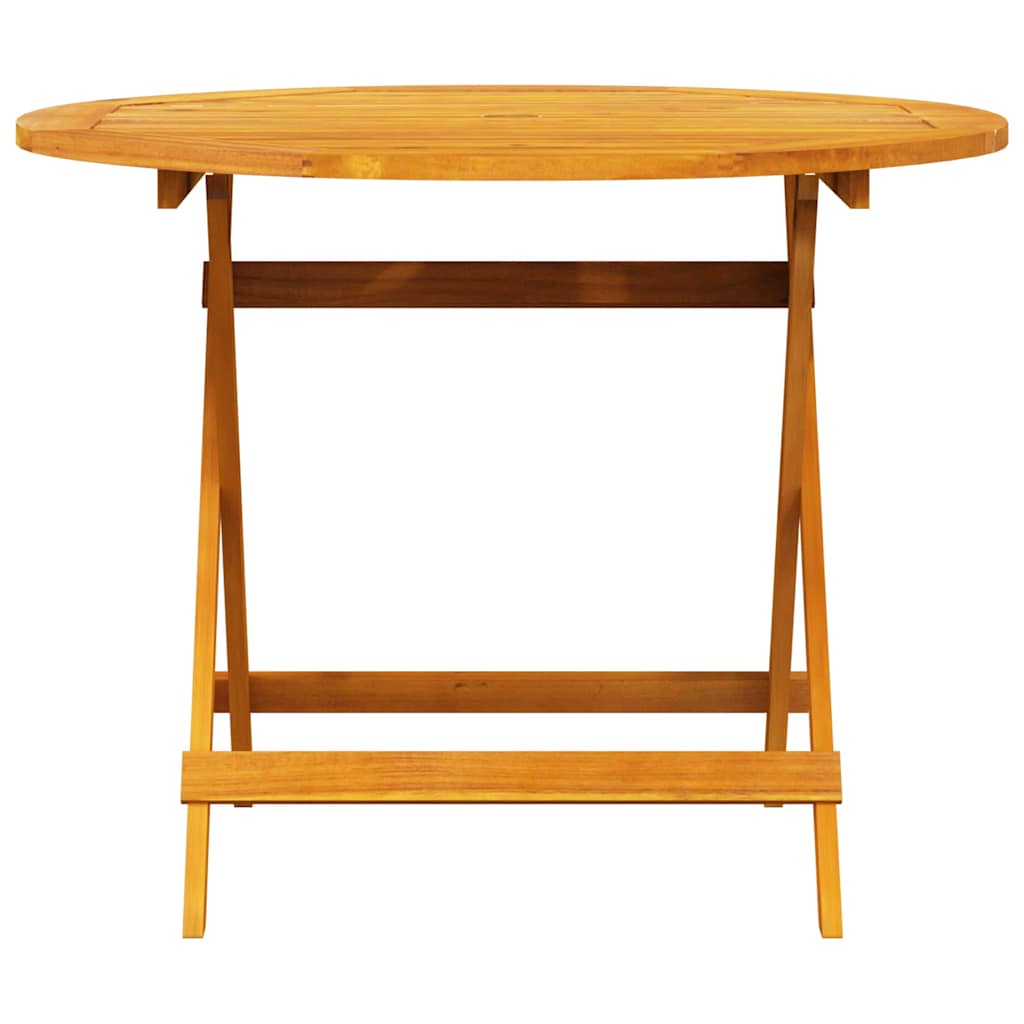 Garten Essgruppe 5 pcs Braun Massivholz Akazie