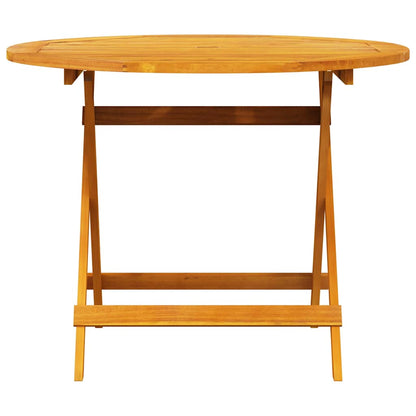 Garten Essgruppe 5 stk. Braun Massivholz Akazie