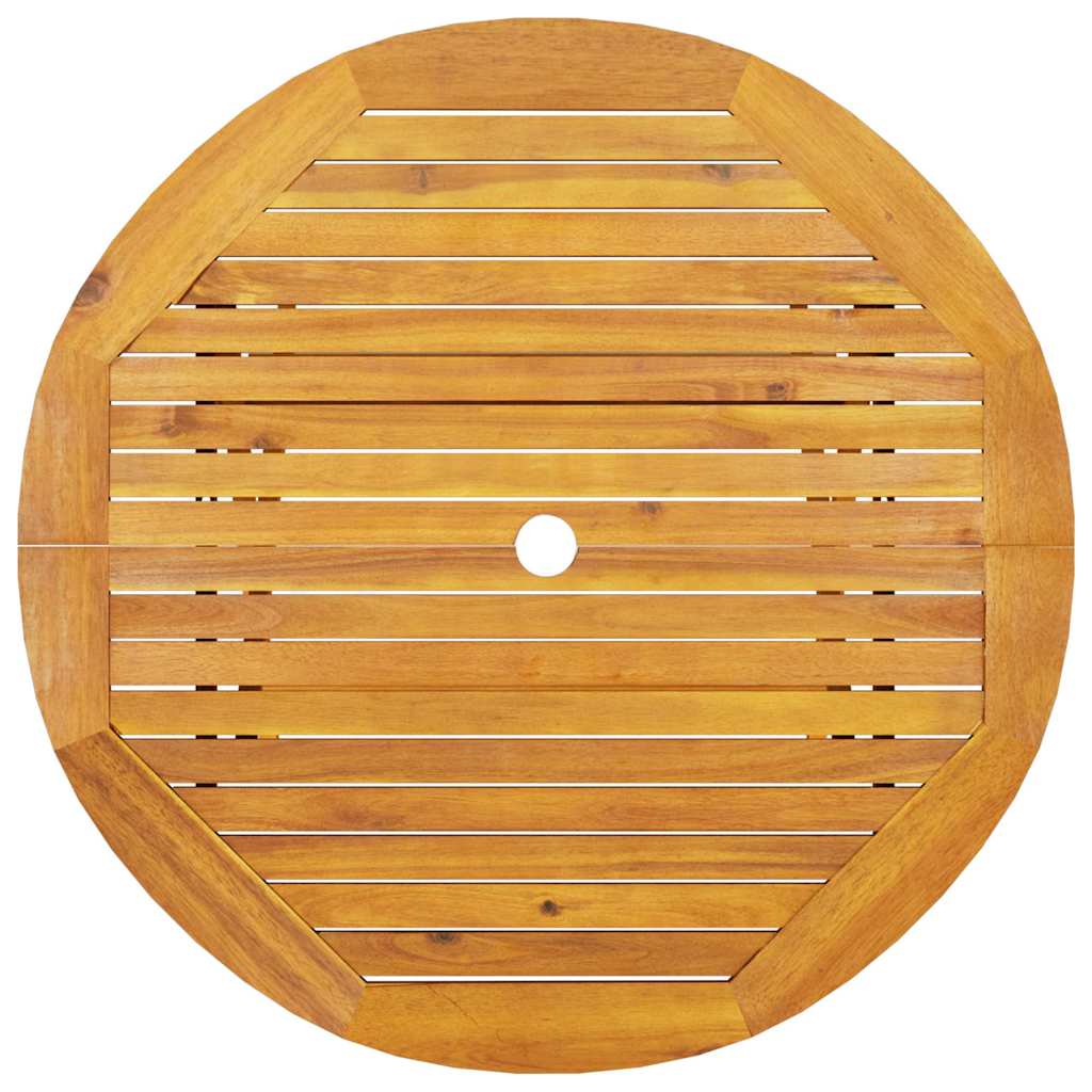 Garten Essgruppe 5 pcs Braun Massivholz Akazie