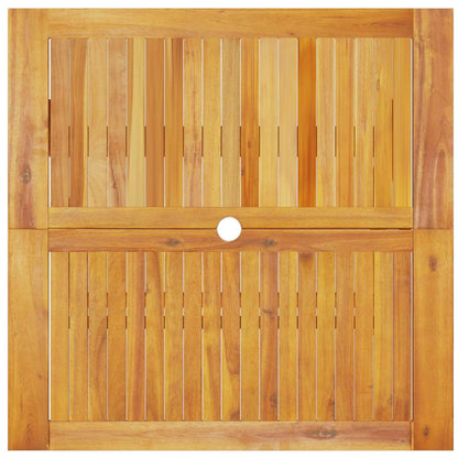 Garten Essgruppe 5 stk. Braun Massivholz Akazie