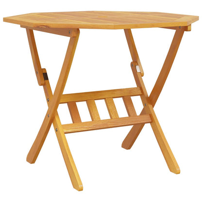 Garten Essgruppe 5 stk. Braun Massivholz Akazie