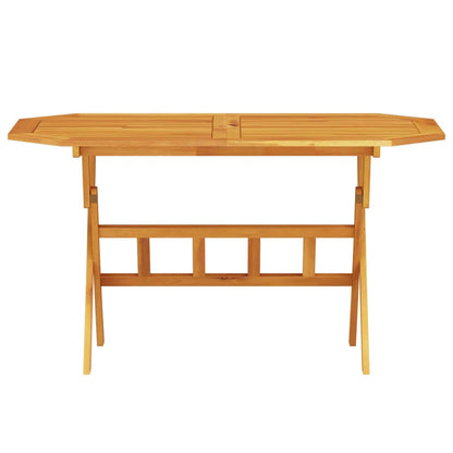 Garten Essgruppe 5 stk. Braun Massivholz Akazie