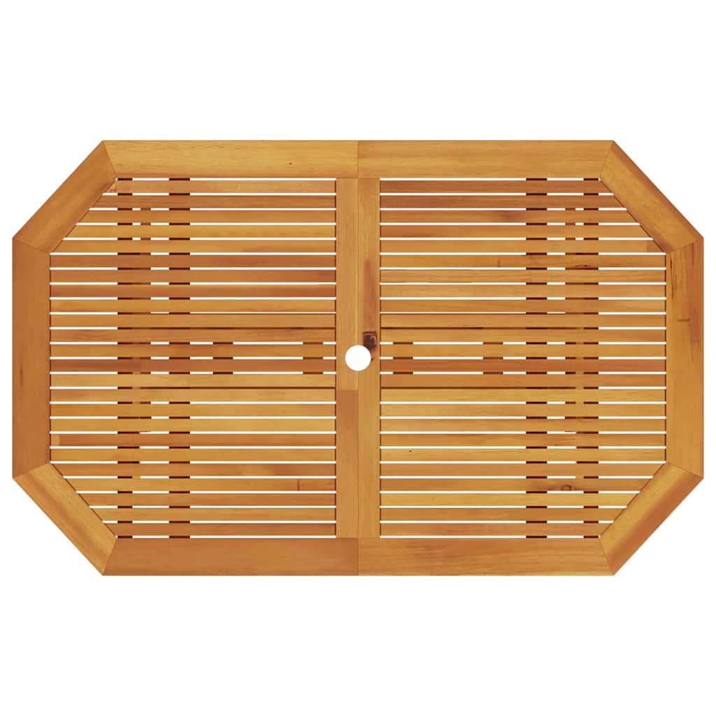 Garten Essgruppe 5 stk. Braun Massivholz Akazie
