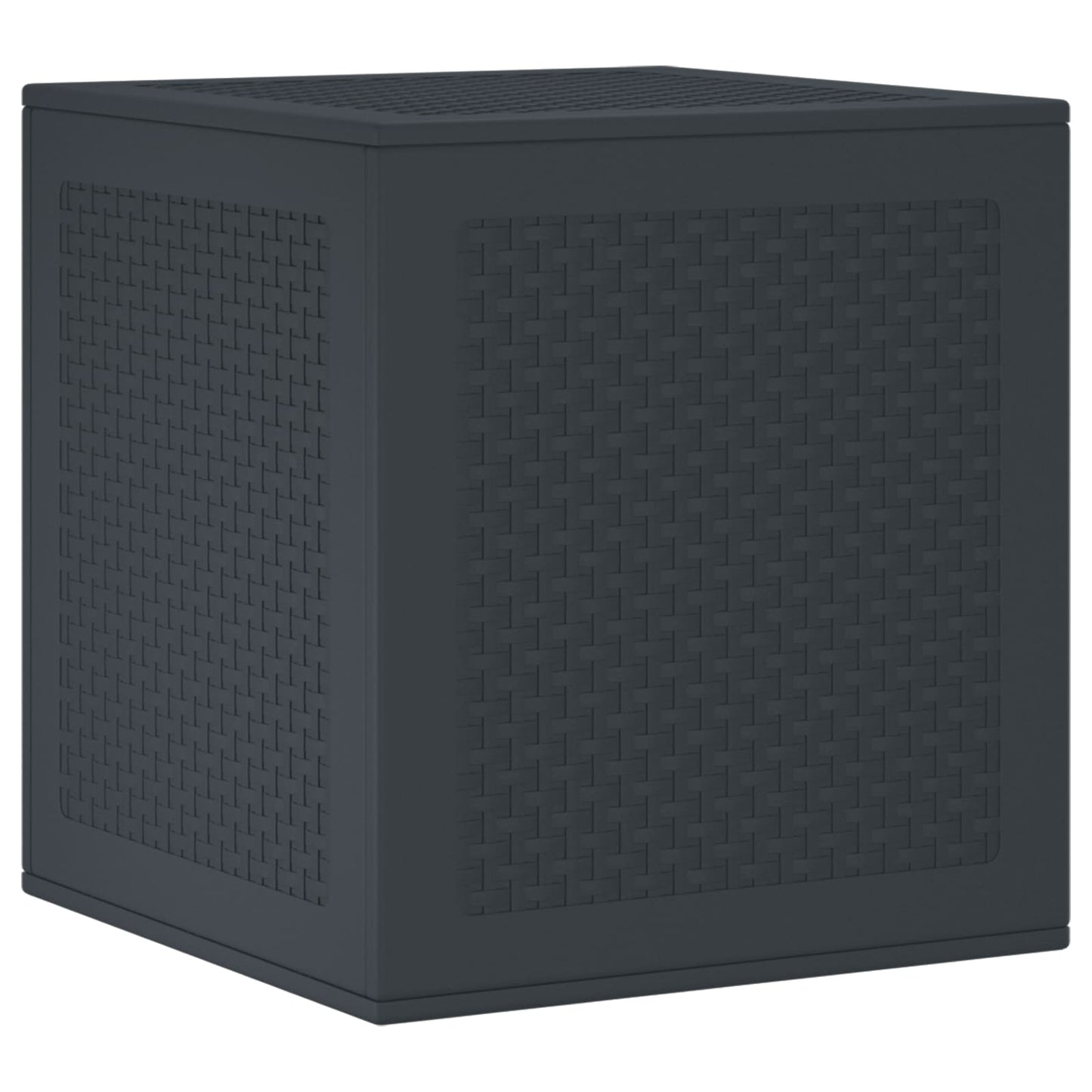 Aufbewahrungsbox Anthrazit 55 x 53 x 57 cm Polypropylen