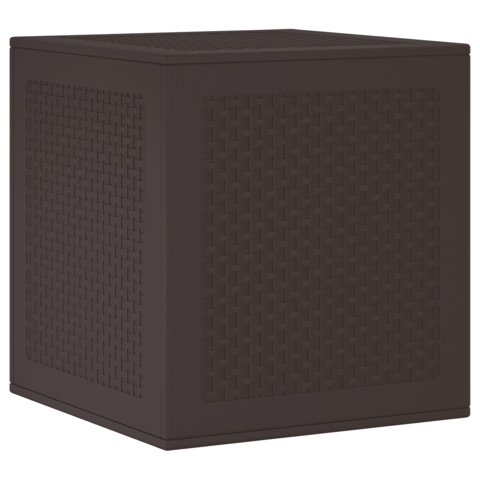 Aufbewahrungsbox Braun 55 x 53 x 57 cm Polypropylen
