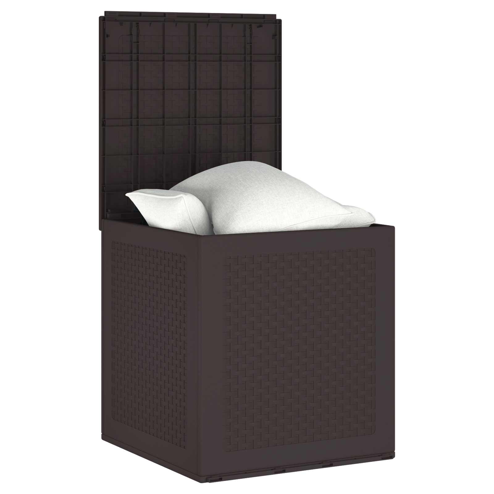 Aufbewahrungsbox Braun 55 x 53 x 57 cm Polypropylen