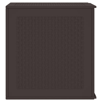 Aufbewahrungsbox Braun 55 x 53 x 57 cm Polypropylen