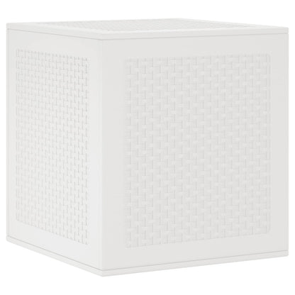 Aufbewahrungsbox mit Speicher Weiß 55 x 53 x 57 cm Polypropylen
