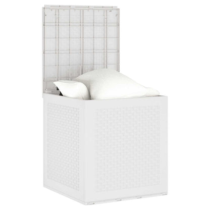 Aufbewahrungsbox mit Speicher Weiß 55 x 53 x 57 cm Polypropylen