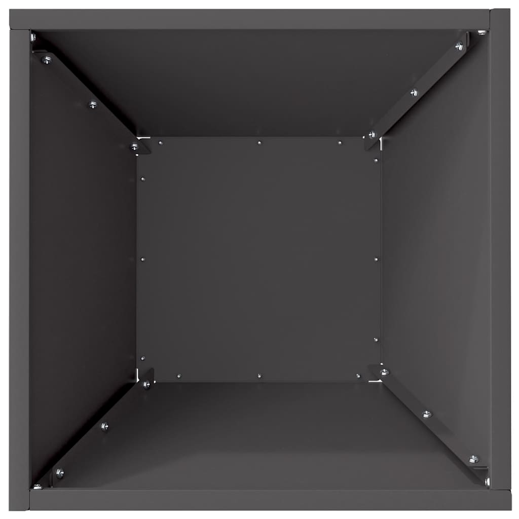 Garten-Pflanzgefäß 5 Stk. Schwarz 35 x 35 x 15 cm