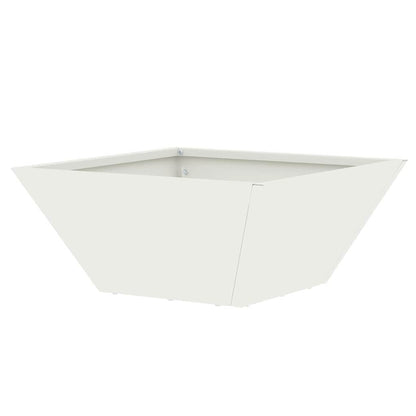 Garten-Pflanzgefäß 5 Stk. Weiß 35 x 35 x 15 cm