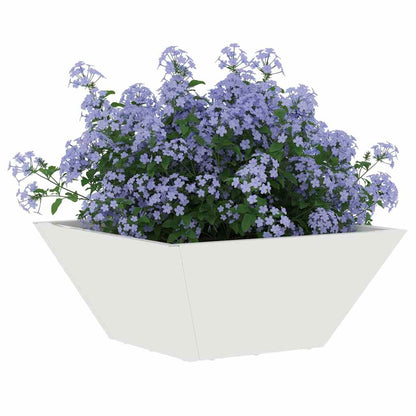 Garten-Pflanzgefäß 5 Stk. Weiß 35 x 35 x 15 cm