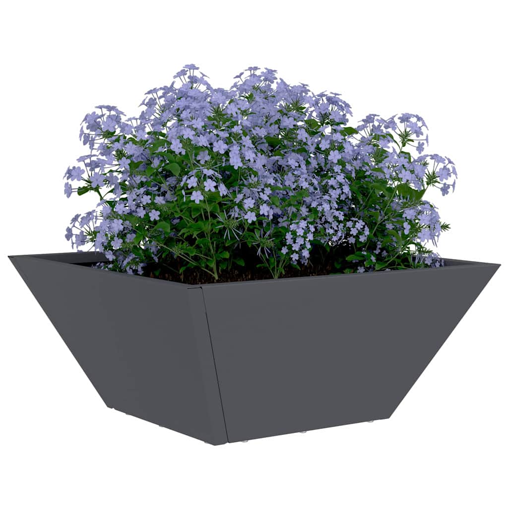 Garten-Pflanzgefäß 5 Stk. Anthrazit 35 x 35 x 15 cm