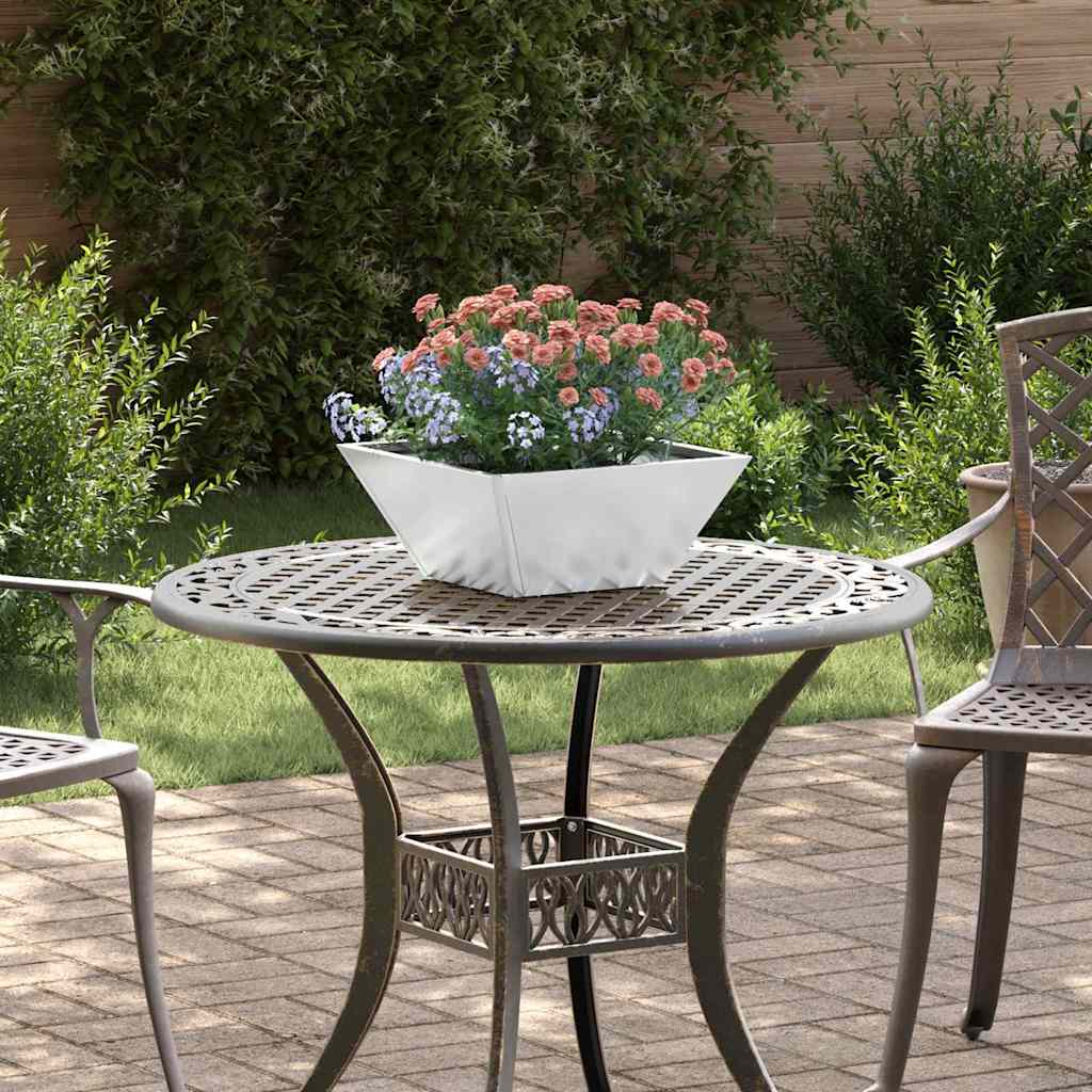 Garten-Pflanzgefäß 5 Stk. Silber 35 x 35 x 15 cm