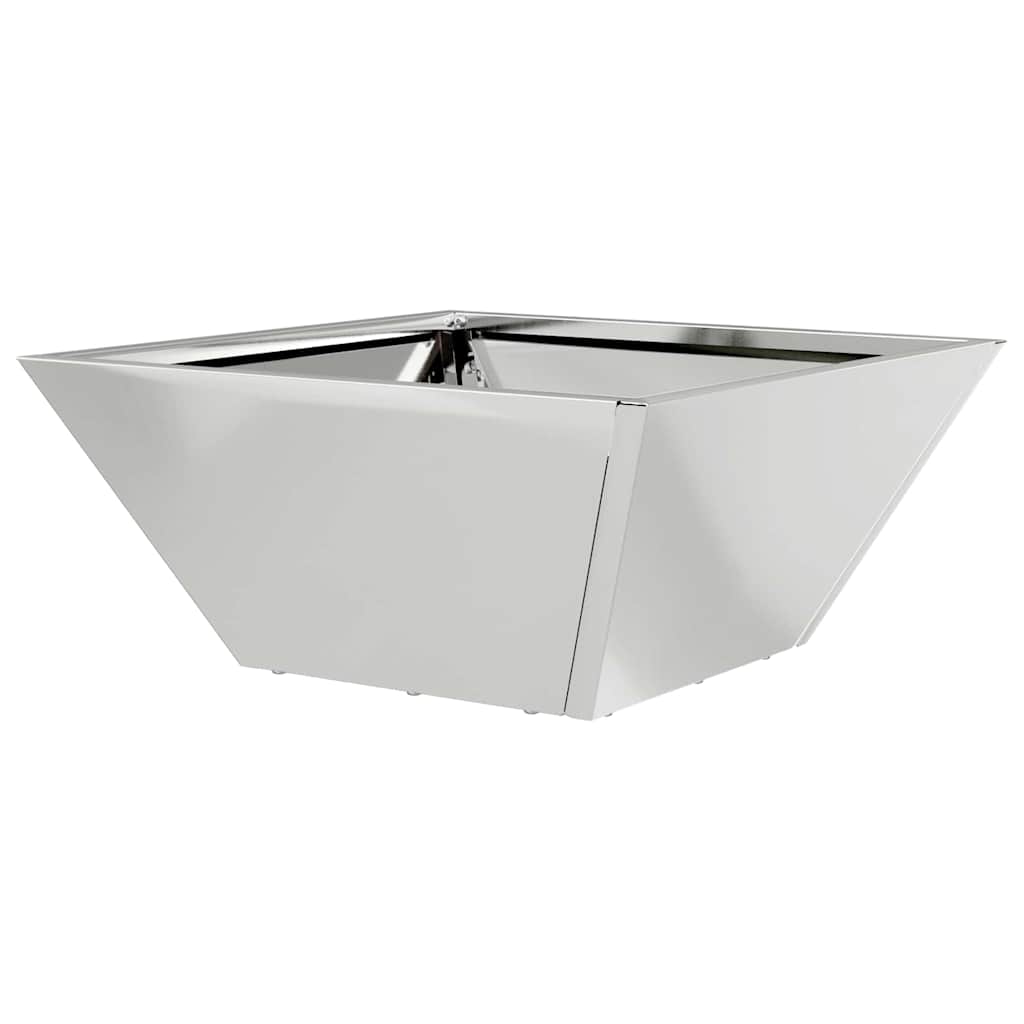 Garten-Pflanzgefäß 5 Stk. Silber 35 x 35 x 15 cm