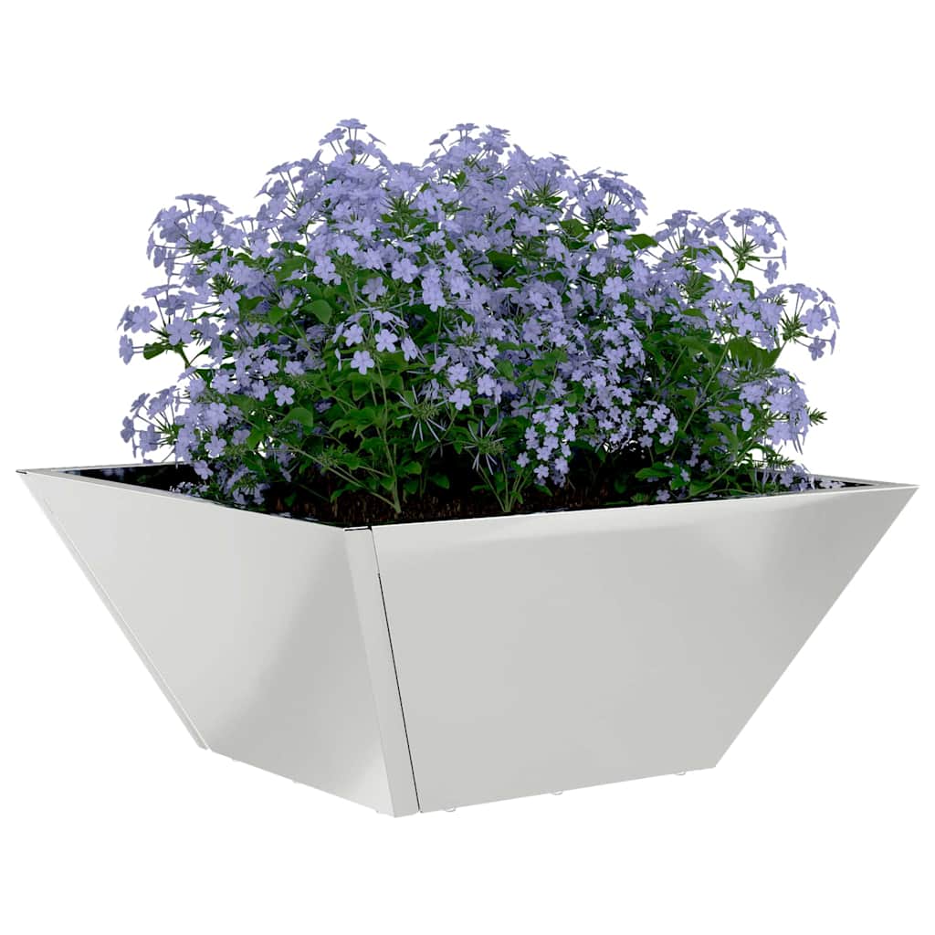 Garten-Pflanzgefäß 5 Stk. Silber 35 x 35 x 15 cm