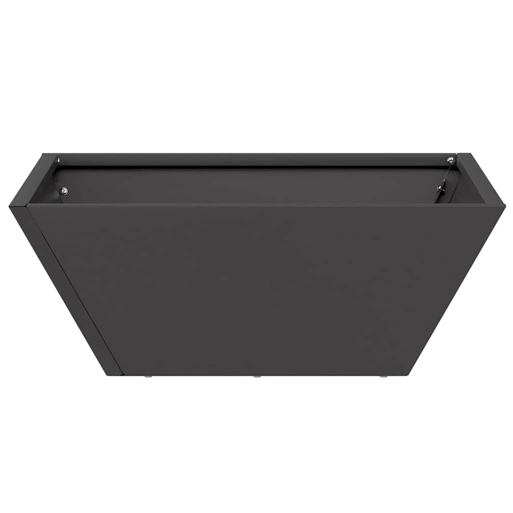 Garten-Pflanzgefäß 5 Stk. Schwarz 40 x 40 x 15 cm