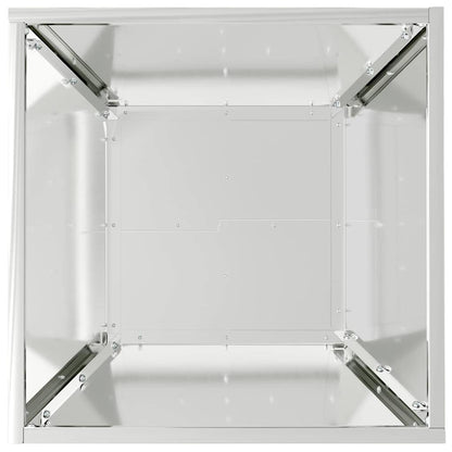 Garten-Pflanzgefäß 5 Stk. Silber 40 x 40 x 15 cm