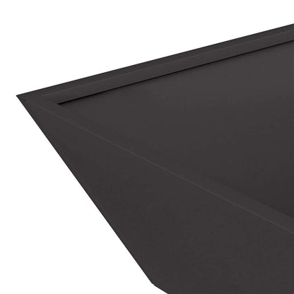 Garten-Pflanzgefäß 5 Stk. Schwarz 50 x 50 x 15 cm