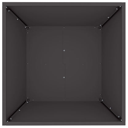 Garten-Pflanzgefäß 5 Stk. Schwarz 50 x 50 x 15 cm
