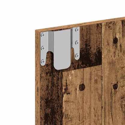Spiegelschrank Altholz 60 x 31,5 x 62 cm Holzwerkstoff