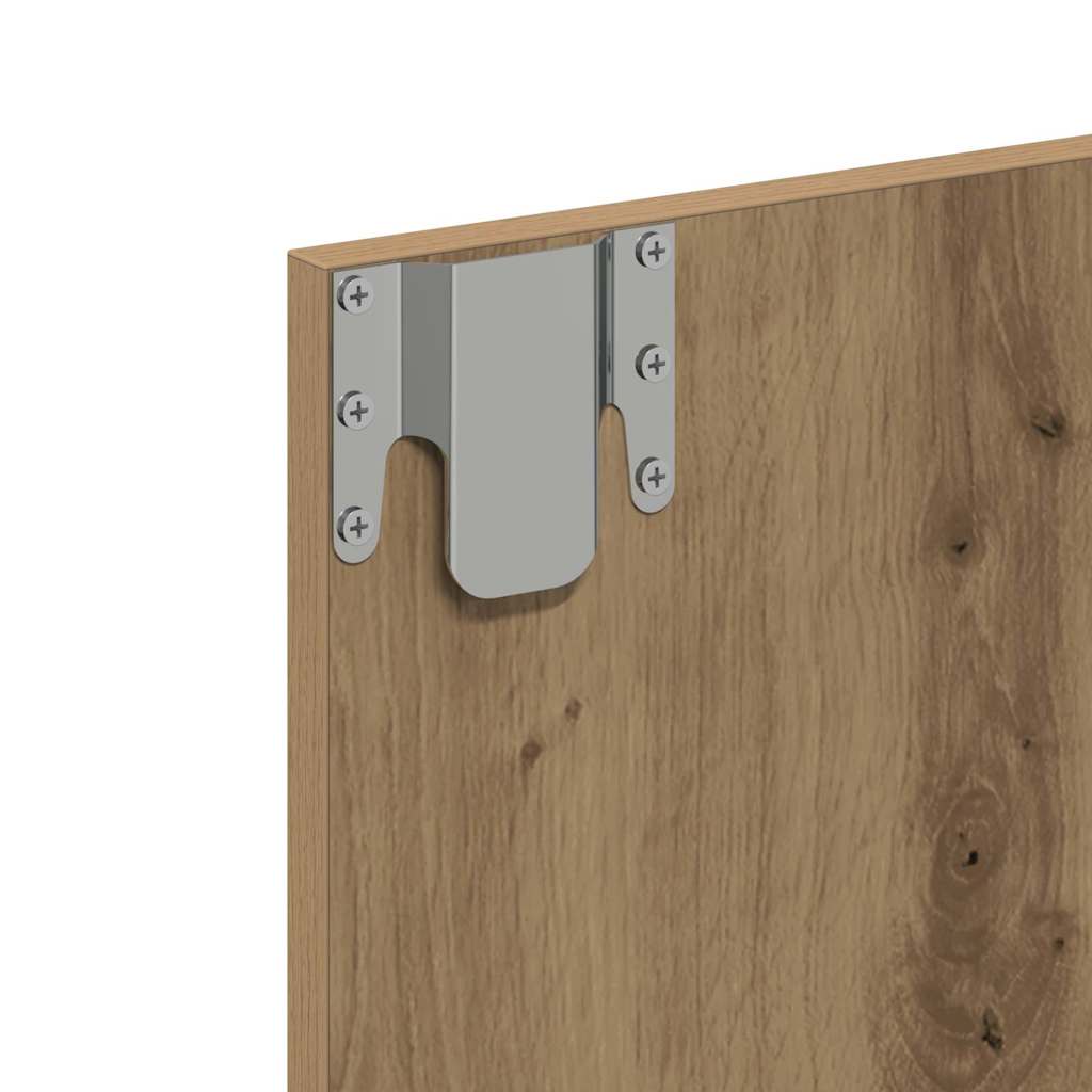 Spiegelschrank Artisan-Eiche 62 x 31,5 x 62 cm Holzwerkstoff