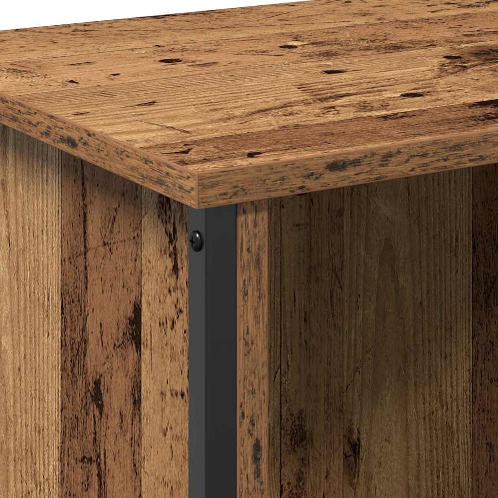 TV-Schränk 102 x 35 x 45 cm Altholz Holzwerkstoff