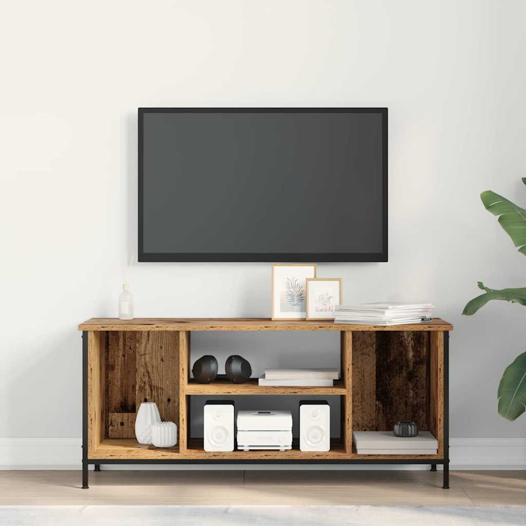 TV-Schränk 102 x 35 x 45 cm Altholz Holzwerkstoff