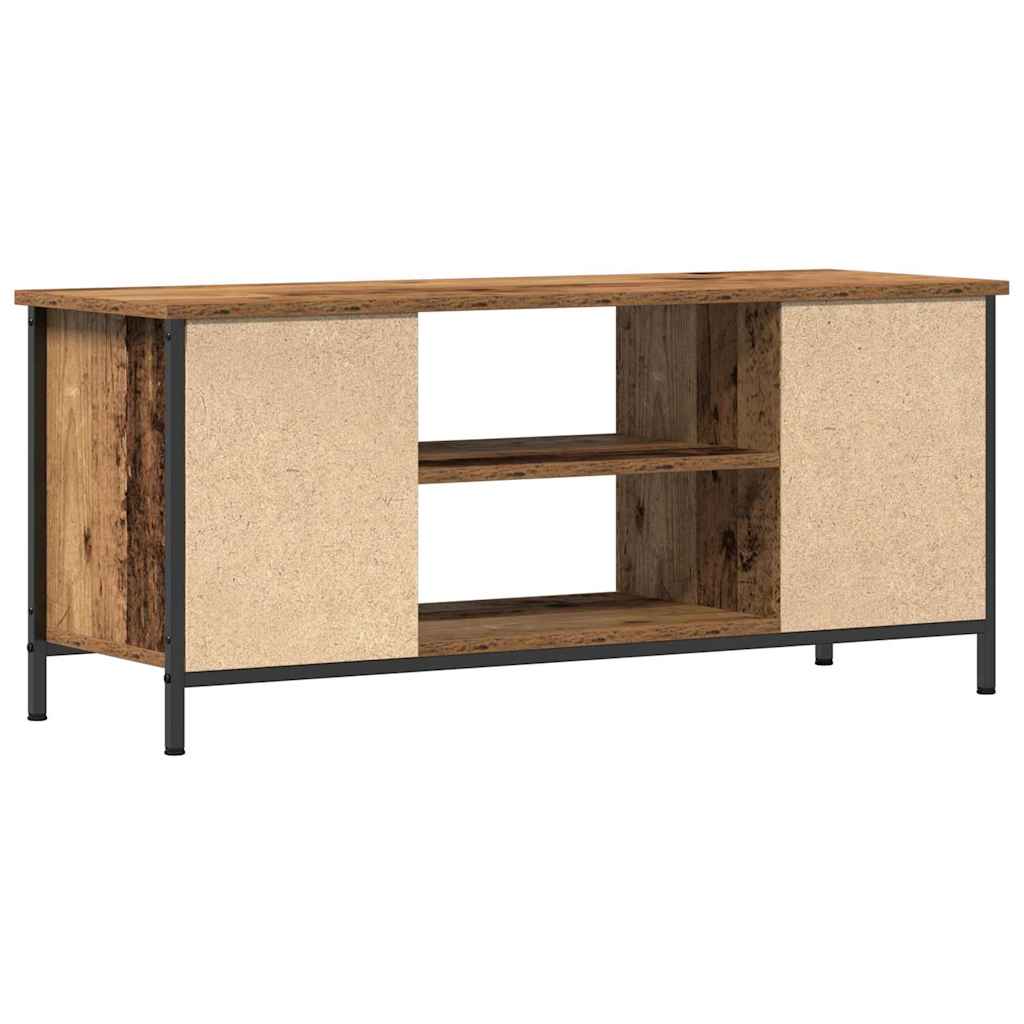 TV-Schränk 102 x 35 x 45 cm Altholz Holzwerkstoff