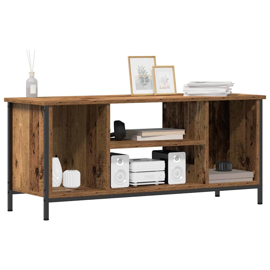 TV-Schränk 102 x 35 x 45 cm Altholz Holzwerkstoff