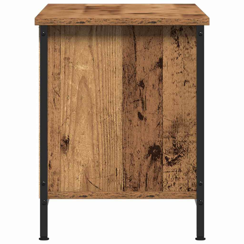 TV-Schränk 102 x 35 x 45 cm Altholz Holzwerkstoff