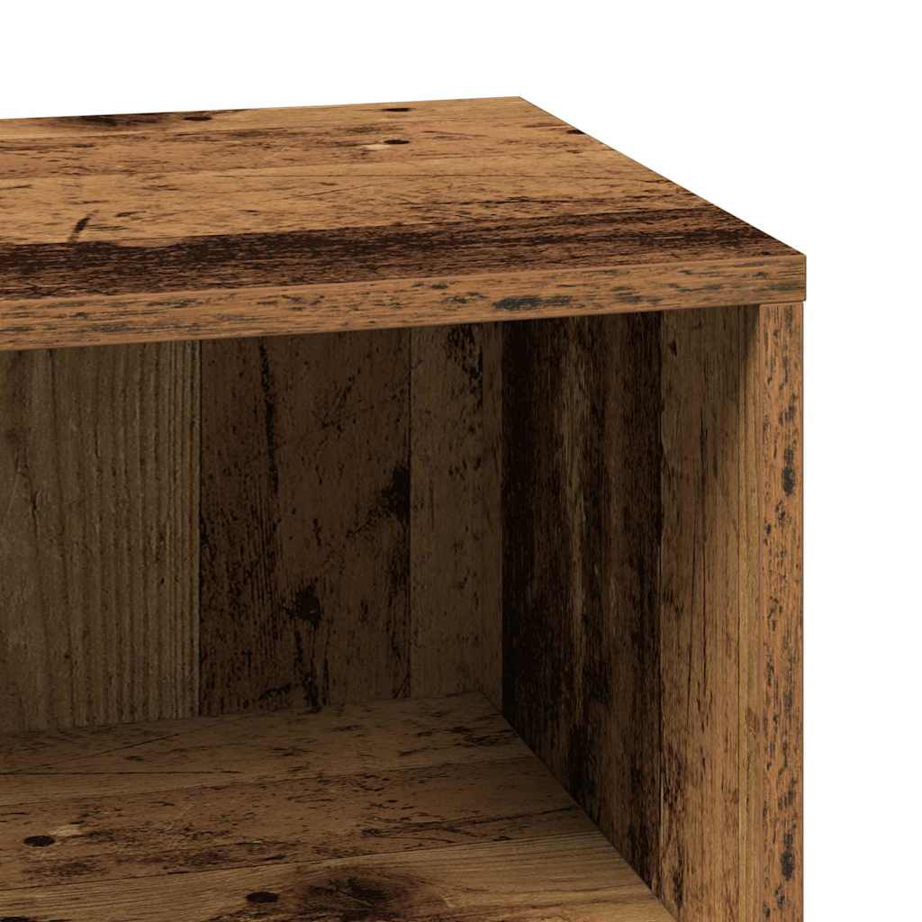 Badezimmerschrank Altholz 80 x 33 x 60 cm Holzwerkstoff