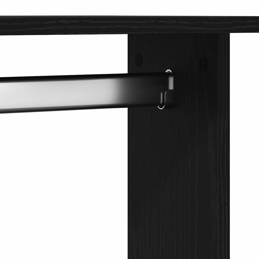 Kleiderschrank Schwarze Eiche 102 x 38 x 110 cm Holzwerkstoff