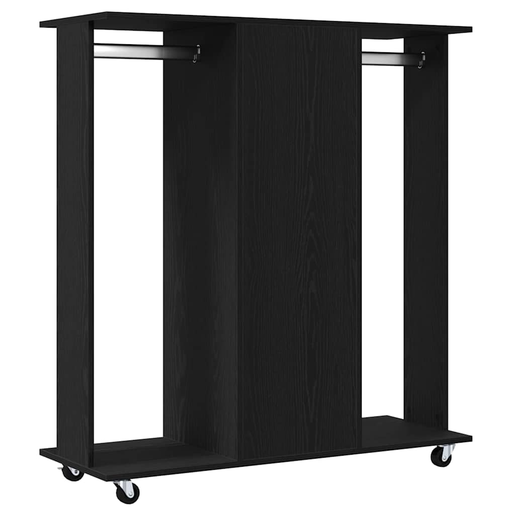 Kleiderschrank Schwarze Eiche 102 x 38 x 110 cm Holzwerkstoff